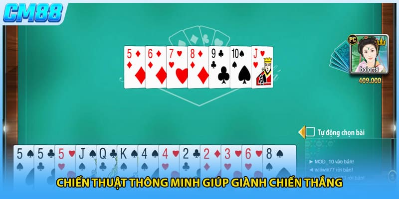 Chiến thuật thông minh giúp giành chiến thắng